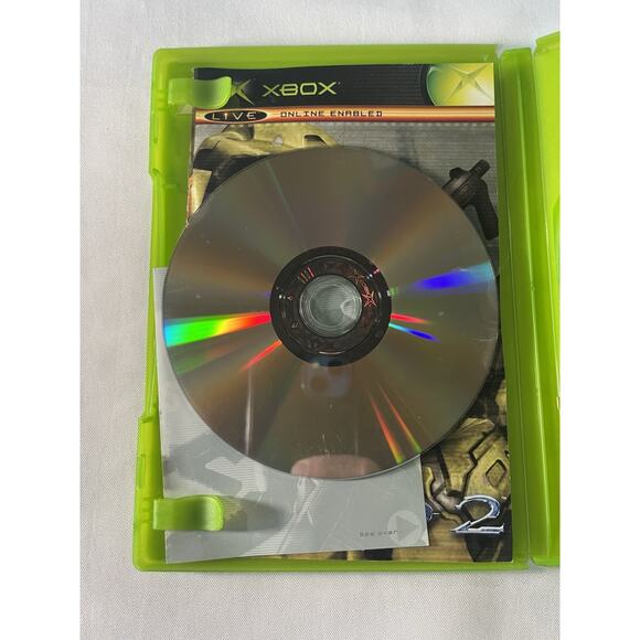 Halo 2 (Xbox, 2004) Black Label, Complete, Tested And Working Master Chief - Picture 4 of 4